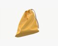 Soft Bag Filled In Mockup 3d model