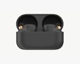 SONY Wireless Earbuds WF-1000XM4 Black 3D 모델 