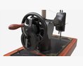 Vintage Handcrank Sewing Machine 3D模型
