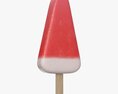 Ice Cream On Stick Watermelon 3d model