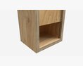 Wooden Box For Wine Bottle Modèle 3d