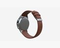 Wristwatch With Leather Strap 03 Modèle 3d