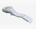 Wristwatch With Steel Bracelet 02 Modèle 3d