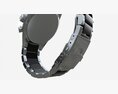 Wristwatch With Steel Bracelet In Box 01 Modello 3D