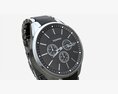 Wristwatch With Steel Bracelet In Box 01 3Dモデル