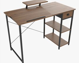 Adjustable Tiltable Drawing Table Modello 3D
