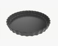 Apple Pie French With Plate 01 3D модель
