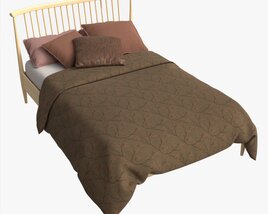 Bed Double Ercol Salina 3D модель