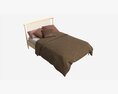 Bed Double Ercol Salina 3Dモデル