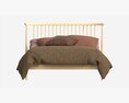 Bed Double Ercol Salina 3d model