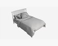 Bed Double Ercol Salina Modello 3D