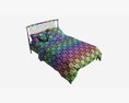 Bed Double Ercol Salina 3D-Modell