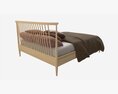 Bed Kingsize Ercol Salina 3d model
