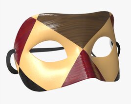 Carnival Venetian Mask 03 3D model