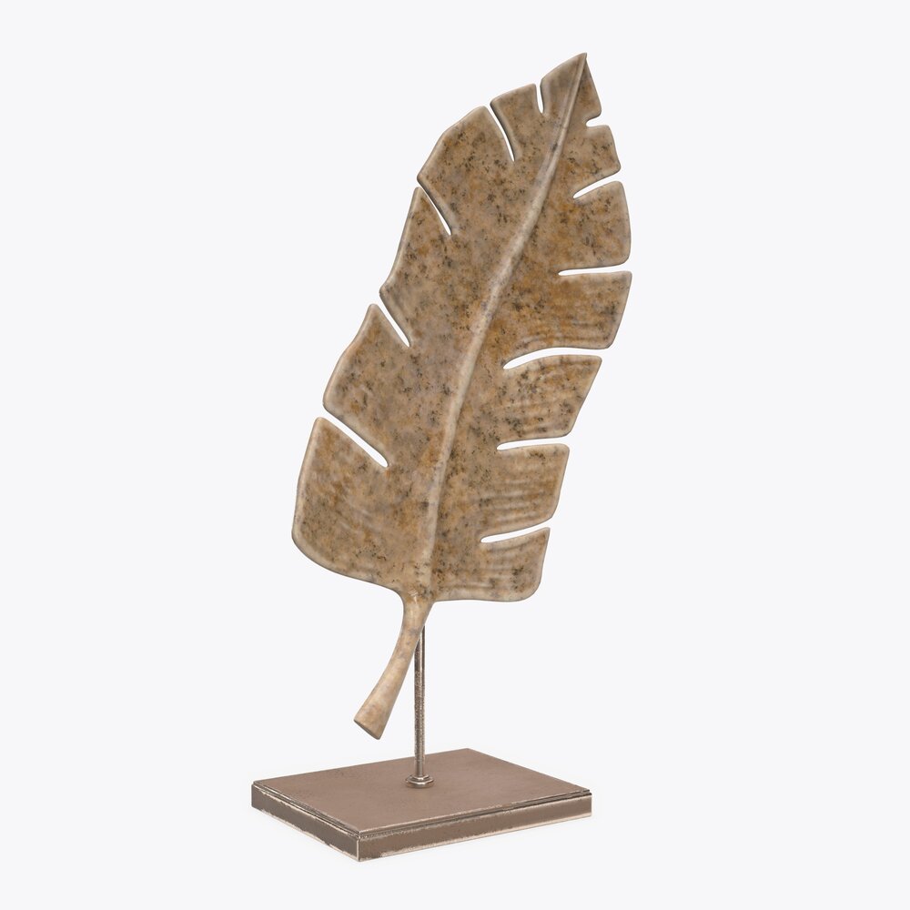 Leaf Sculpture 02 Modelo 3d