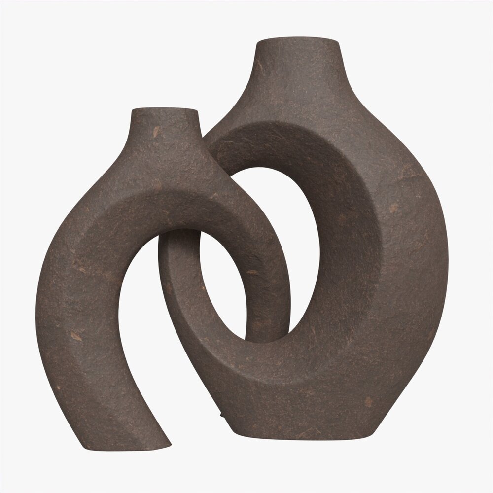 Ceramic Vases 2-set 01 3D-Modell