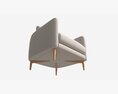 Chair Ercol Aosta 3D модель