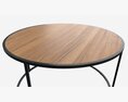 Coffee Table Seaford Round 3D-Modell