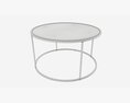 Coffee Table Seaford Round 3D 모델 