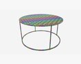 Coffee Table Seaford Round Modelo 3d