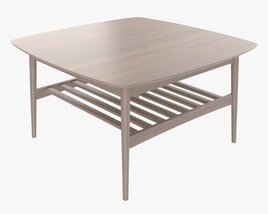 Coffee Table Woodstock Square 3Dモデル