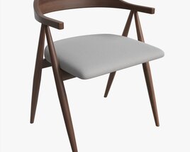 Dining Armchair Ercol Lugo 3D-Modell