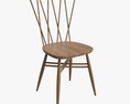 Dining Chair Ercol Shalstone John Lewis 3D модель