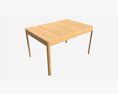 Dining Table Compact Ercol Mia 3D 모델 