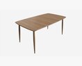 Dining Table Extending Ercol Shalstone John Lewis 3Dモデル