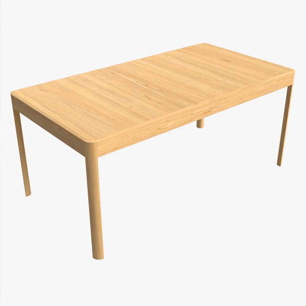 Dining Table Medium Ercol Mia 3D-Modell