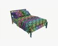 Double Bed Ercol Bosco 3D-Modell