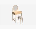 Dressing Table With Stool Ercol Salina Modelo 3d