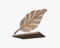 Leaf Sculpture 01 Modèle 3d