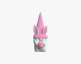 Easter Plush Doll Gnome With Egg 02 3D модель