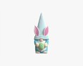 Easter Plush Doll Gnome With Egg 03 3D модель