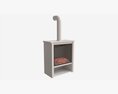 Electric Fireplace Hollis 3D-Modell