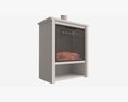Electric Fireplace Hollis 3D-Modell
