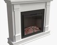 Electric Fireplace Silverton 48 3D模型