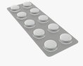 Pills In Blister Pack 03 Modello 3D
