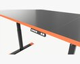 Electric Height Adjustable Standing Desk Modello 3D