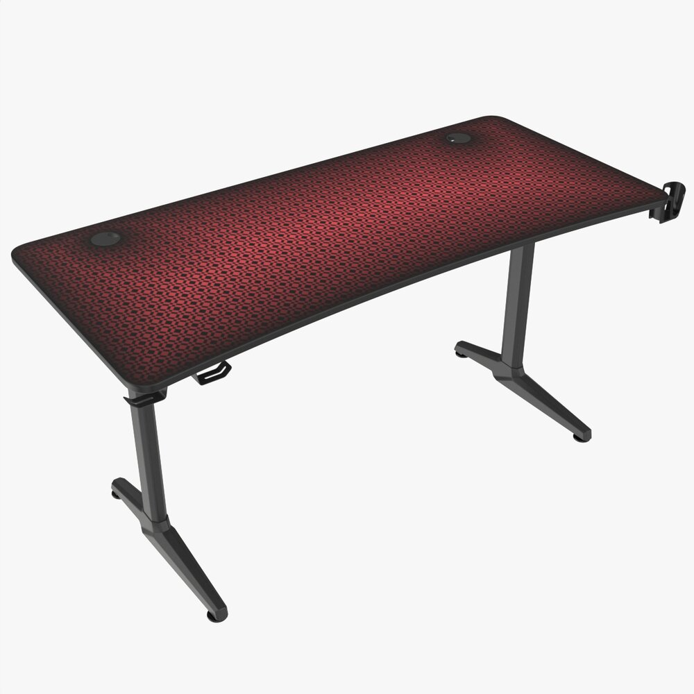 Gaming Computer Desk 60-Inch 3Dモデル