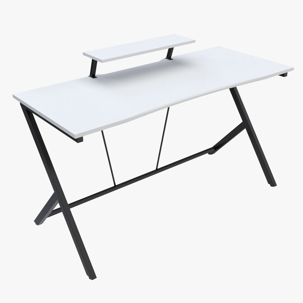 Gaming Home Computer Table Desk 3D model