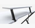 Gaming Home Computer Table Desk 3Dモデル