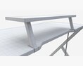 Gaming Home Computer Table Desk 3d model