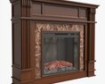 Hidden Media Shelf Fireplace Tantramar Modèle 3d