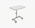 Laptop Cart Desk With Adjustable Height 3D модель
