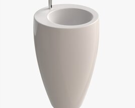 Laufen Ilbagnoalessi Freestanding Washbasin Modelo 3d
