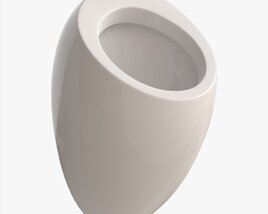 Laufen Ilbagnoalessi Siphonic Urinal 3D模型