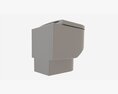 Laufen Sonar Floorstanding WC 02 3D 모델 