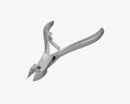 Stainless Steel Cuticle Nipper Modelo 3d